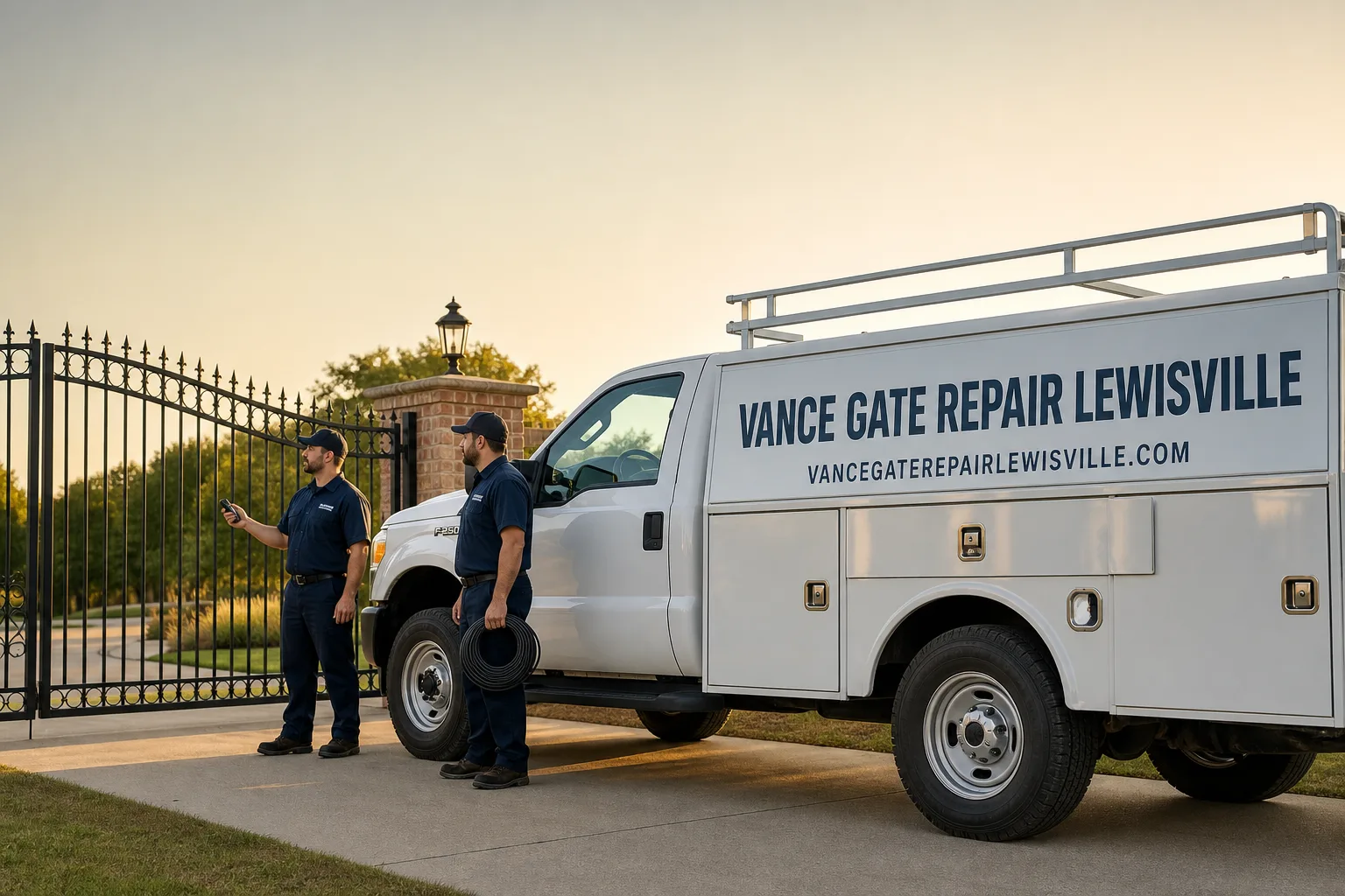 Vance Gate Repair Lewisville gate repair team
